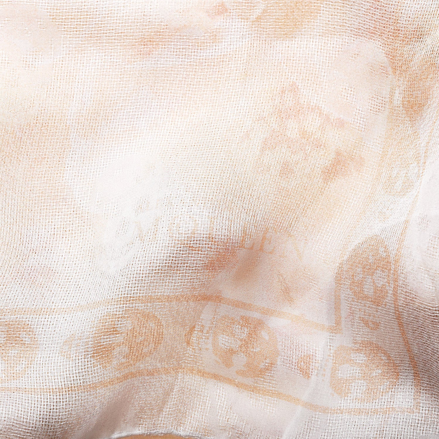 Alexander McQueen Silk Chiffon Floral Scarf Pink Multicolor 4 of 6