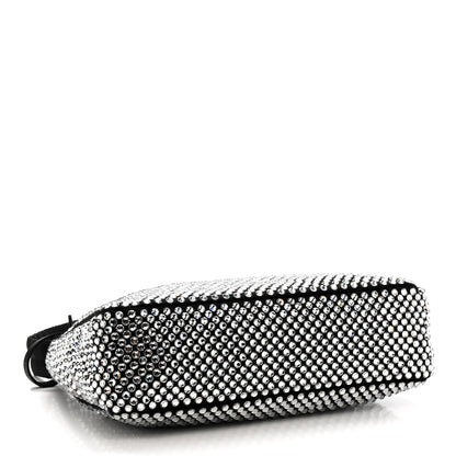 Prada Satin Crystal Mini Re-Edition 2000 Bag Cristal 4 of 10