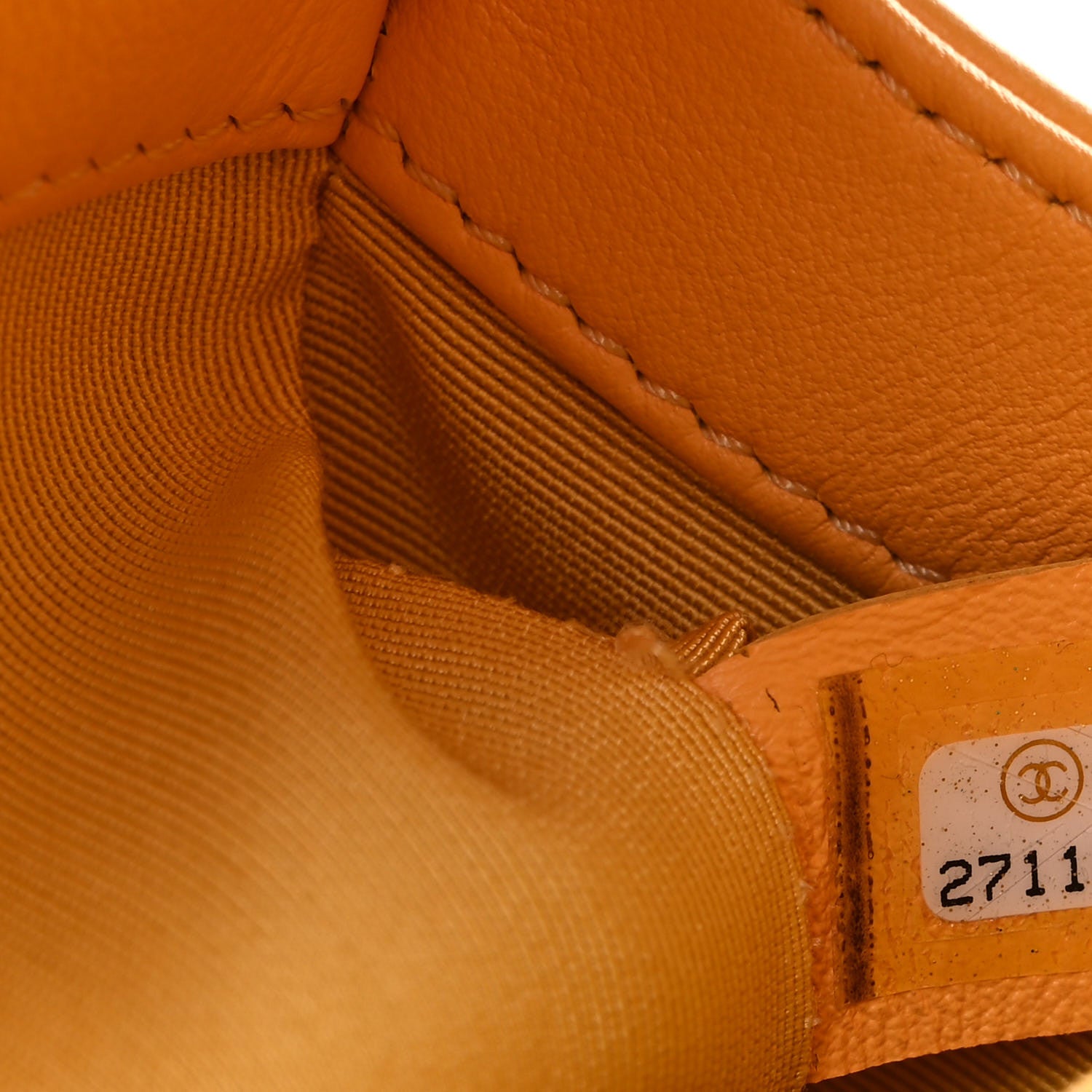 Chanel Calfskin Quilted Small Boy Flap Yellow 6 of 9