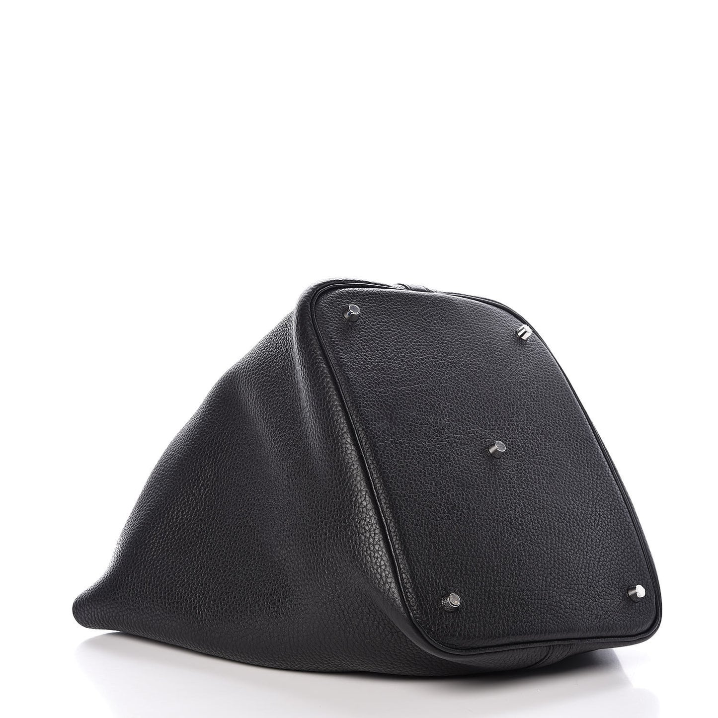 Taurillon Clemence Picotin Lock 26 GM Black