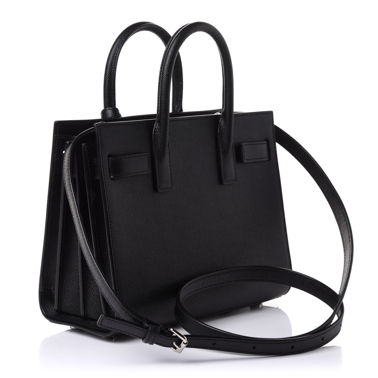 Saint Laurent Grain De Poudre Nano Sac De Jour Black 3 of 10