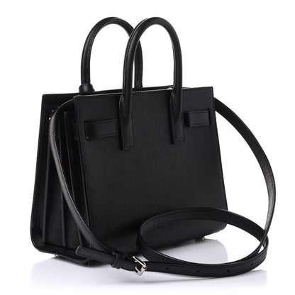 Saint Laurent Grain De Poudre Nano Sac De Jour Black 3 of 10