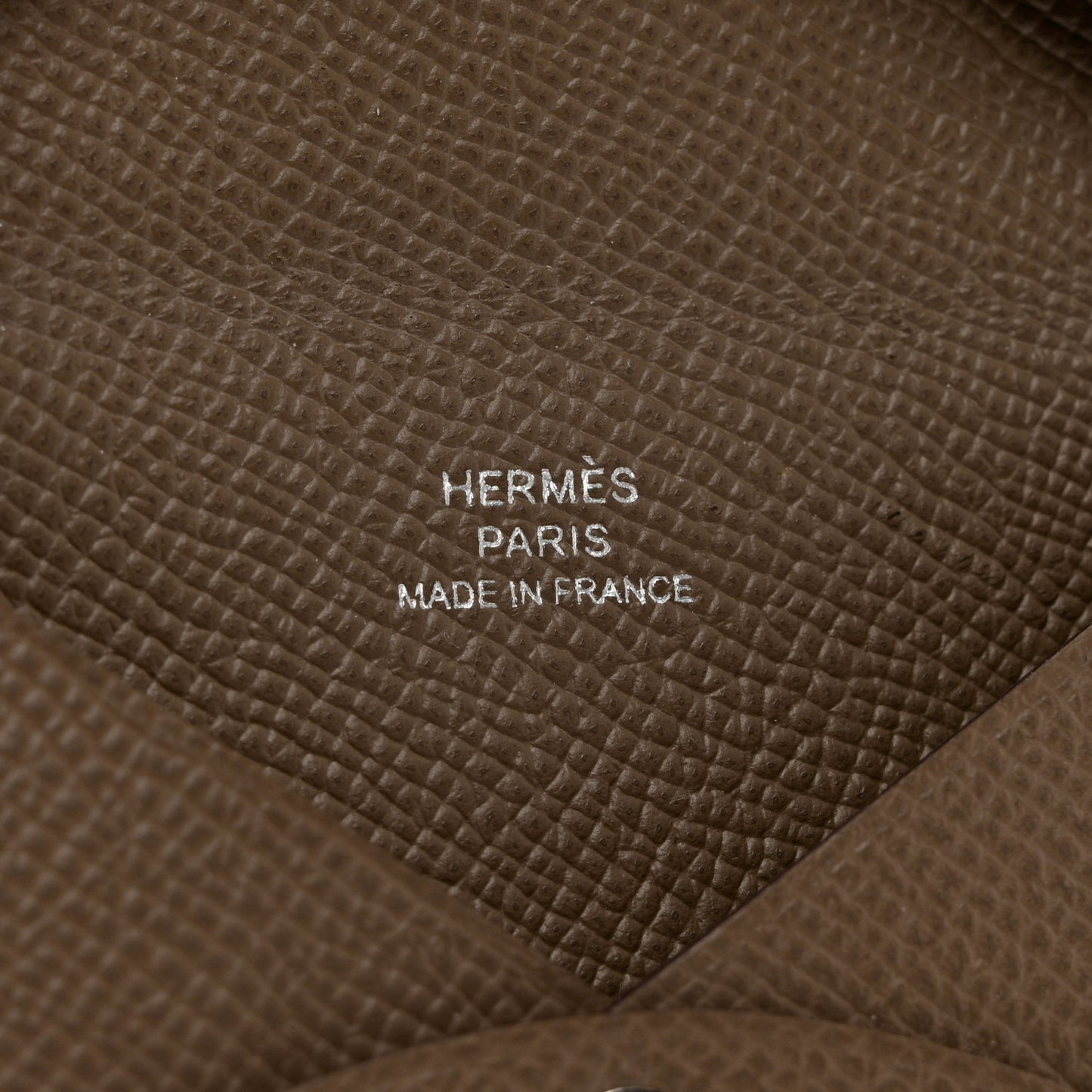 Epsom Calvi Card Case Etoupe