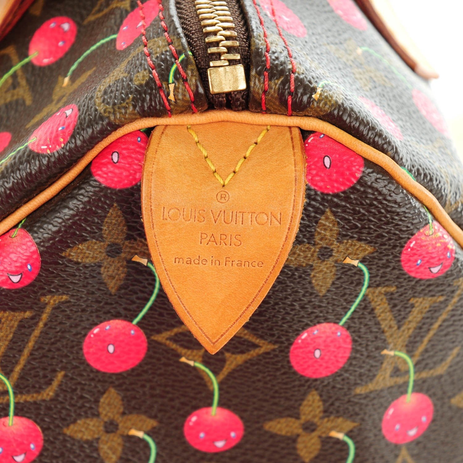 Louis Vuitton Monogram Cerises Speedy 25 5 of 8