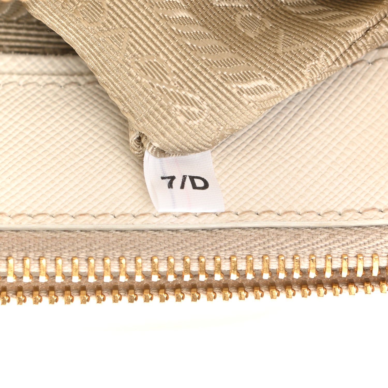 Prada Saffiano Mini Galleria Double Zip Tote Bianco 9 of 11