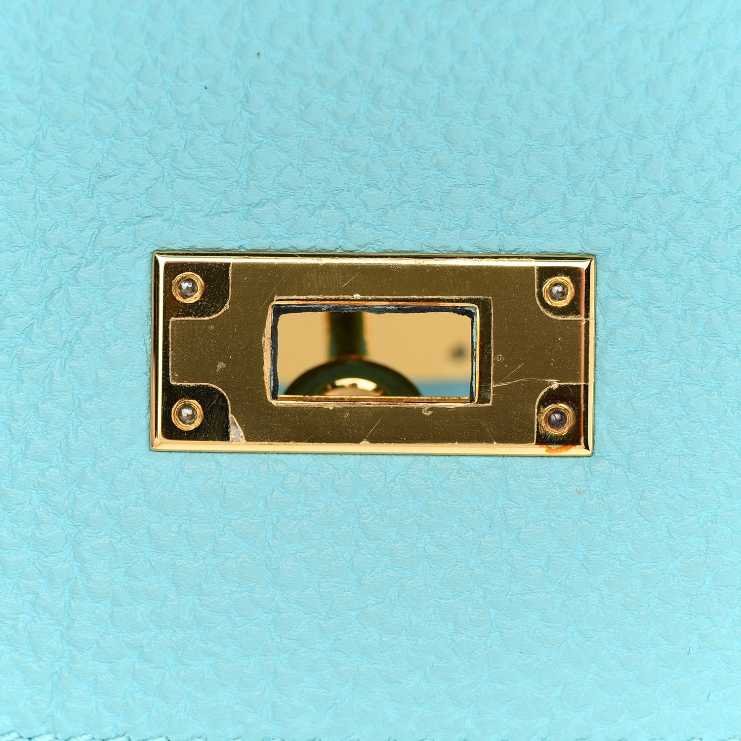 Hermes Togo Kelly Retourne 32 Bleu Atoll 24 of 40