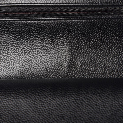 Chanel Caviar Quilted Medium Double Flap Black 10 of 18