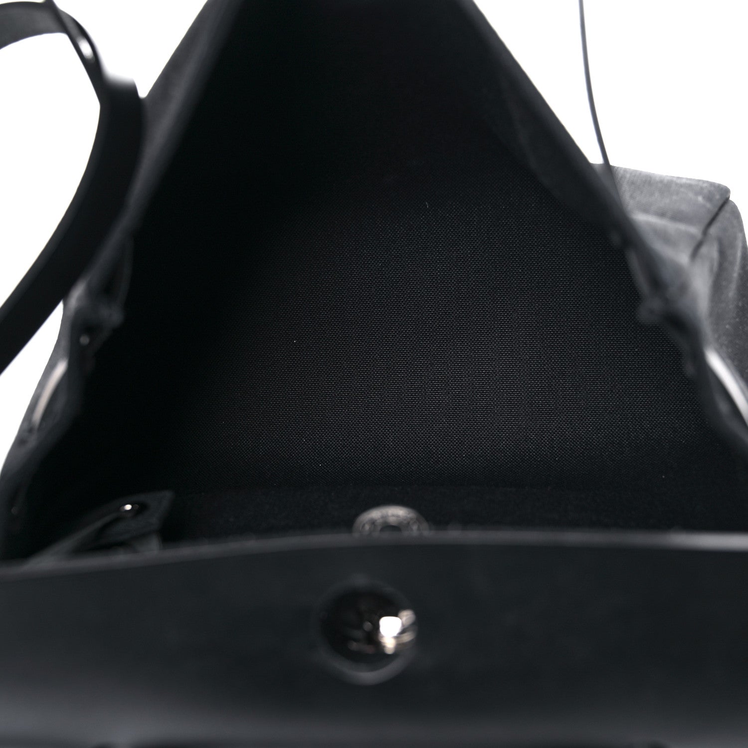 Hermes Military Toile Vache Hunter Herbag Zip Retourne 31 PM Black 5 of 10