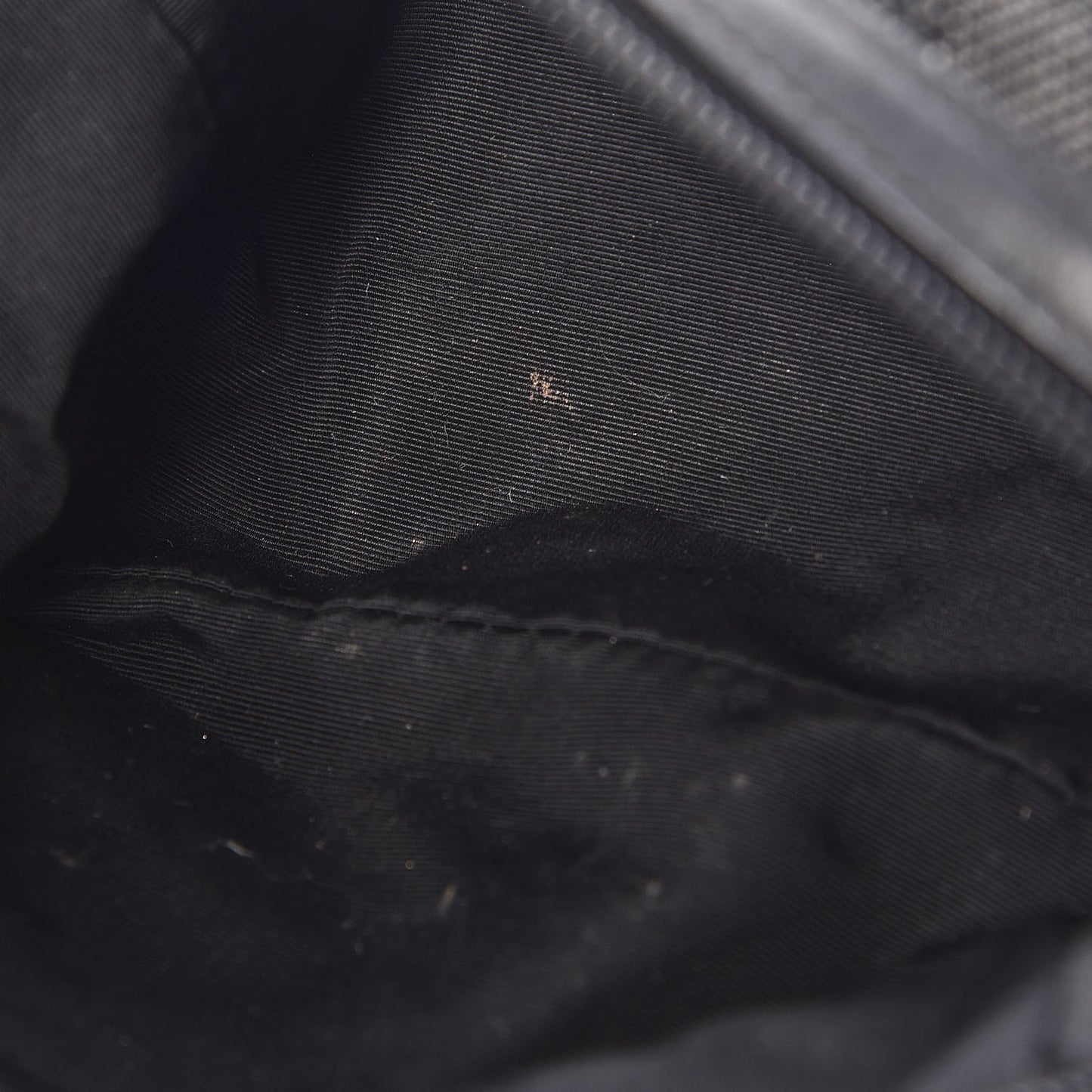 Denim Monogram Cosmetic Case Black