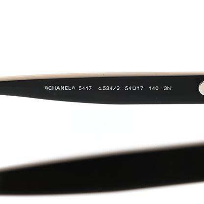 Chanel Acetate Square Sunglasses 5417 Black 5 of 9