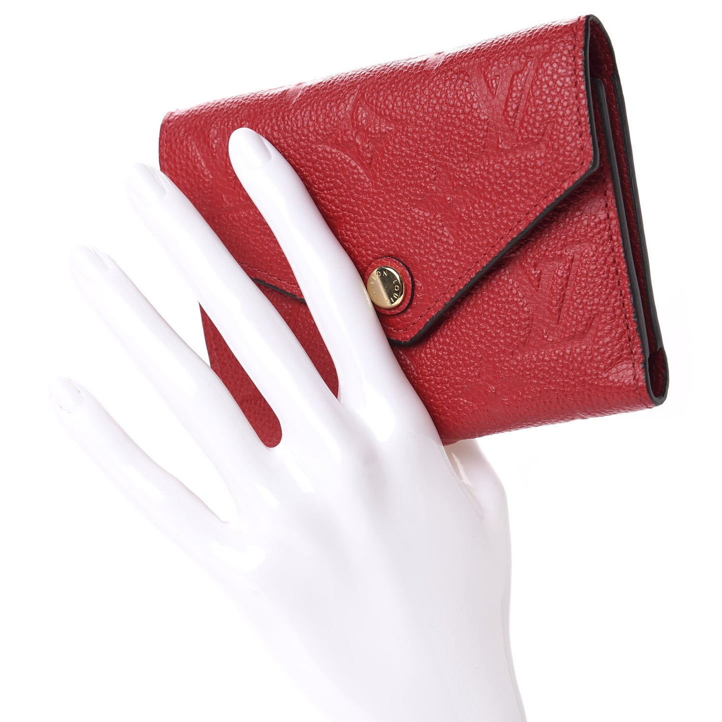 Empreinte Victorine Wallet Scarlet