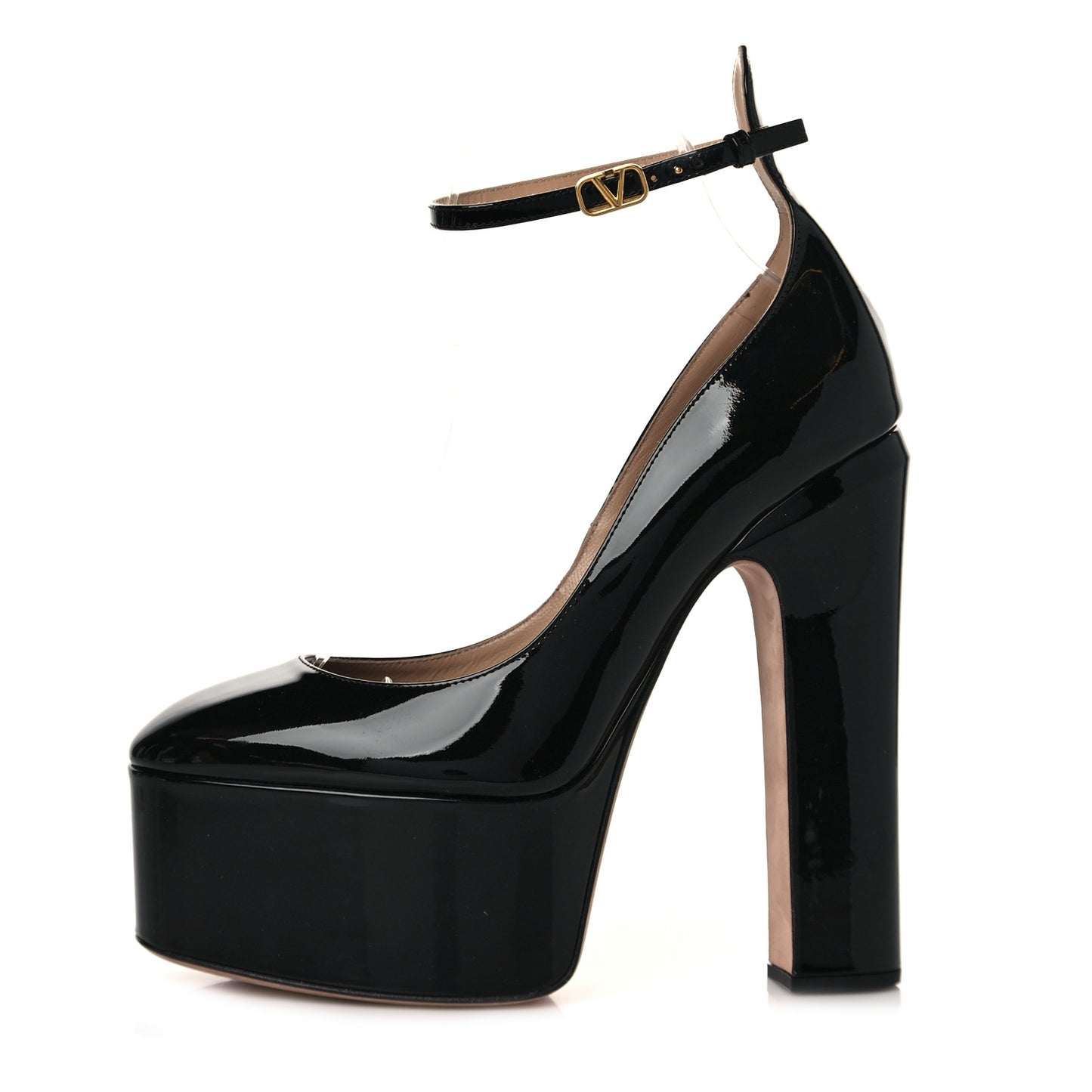 Patent Tan-Go 55/155mm Platform Pumps 40 Black