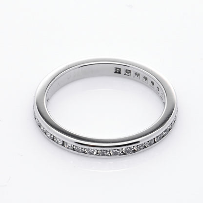 Tiffany Platinum Diamond .54ctw Eternity Band Ring 48 4.5 4 of 6