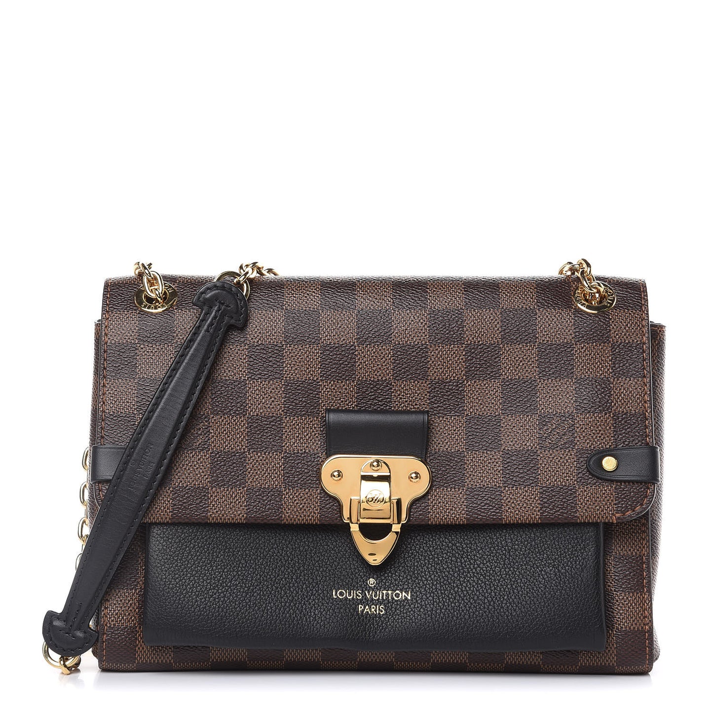 Damier Ebene Vavin PM Black