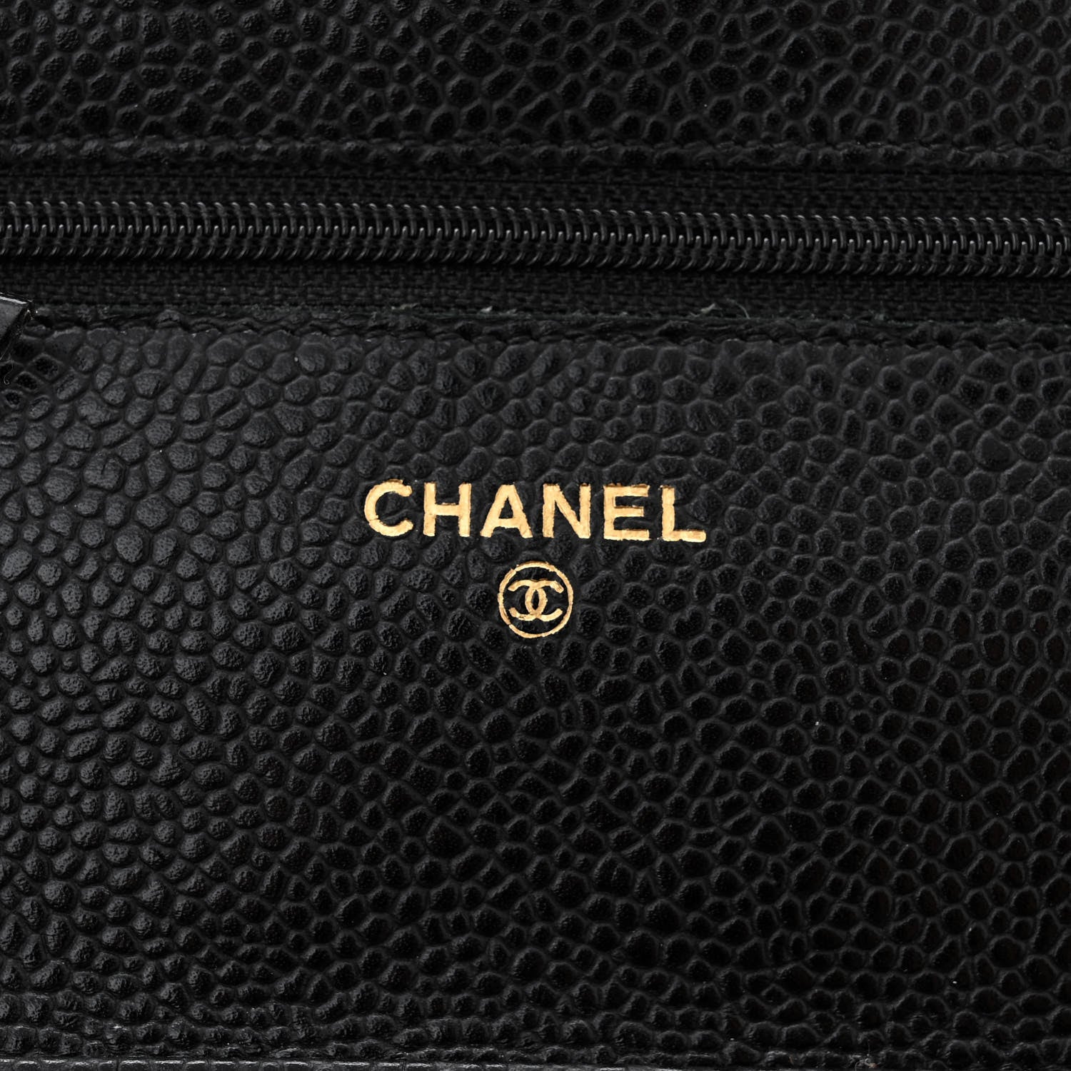 Chanel Caviar Quilted Wallet on Chain WOC Black 6 of 11