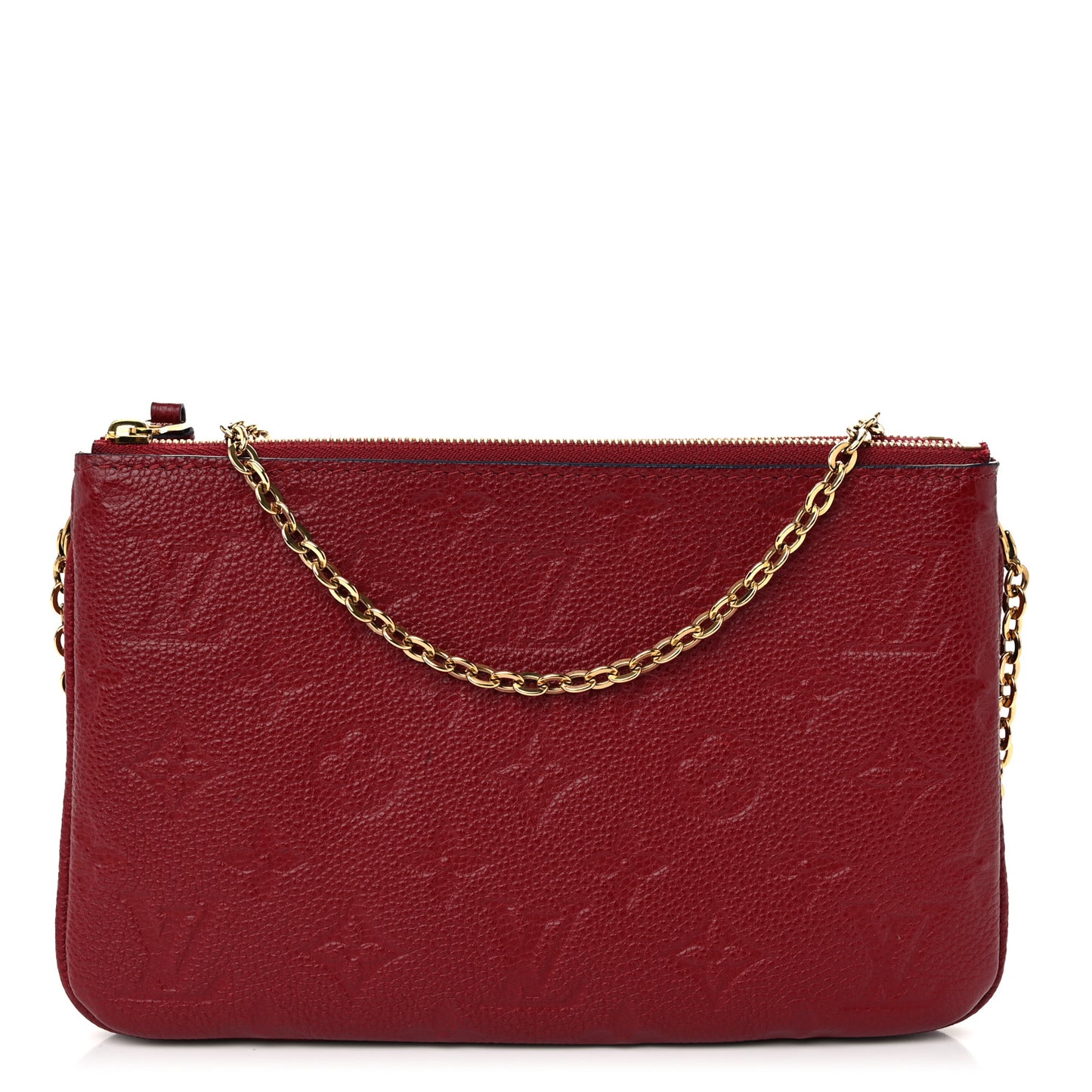 Empreinte Double Zip Pochette Cherry Berry