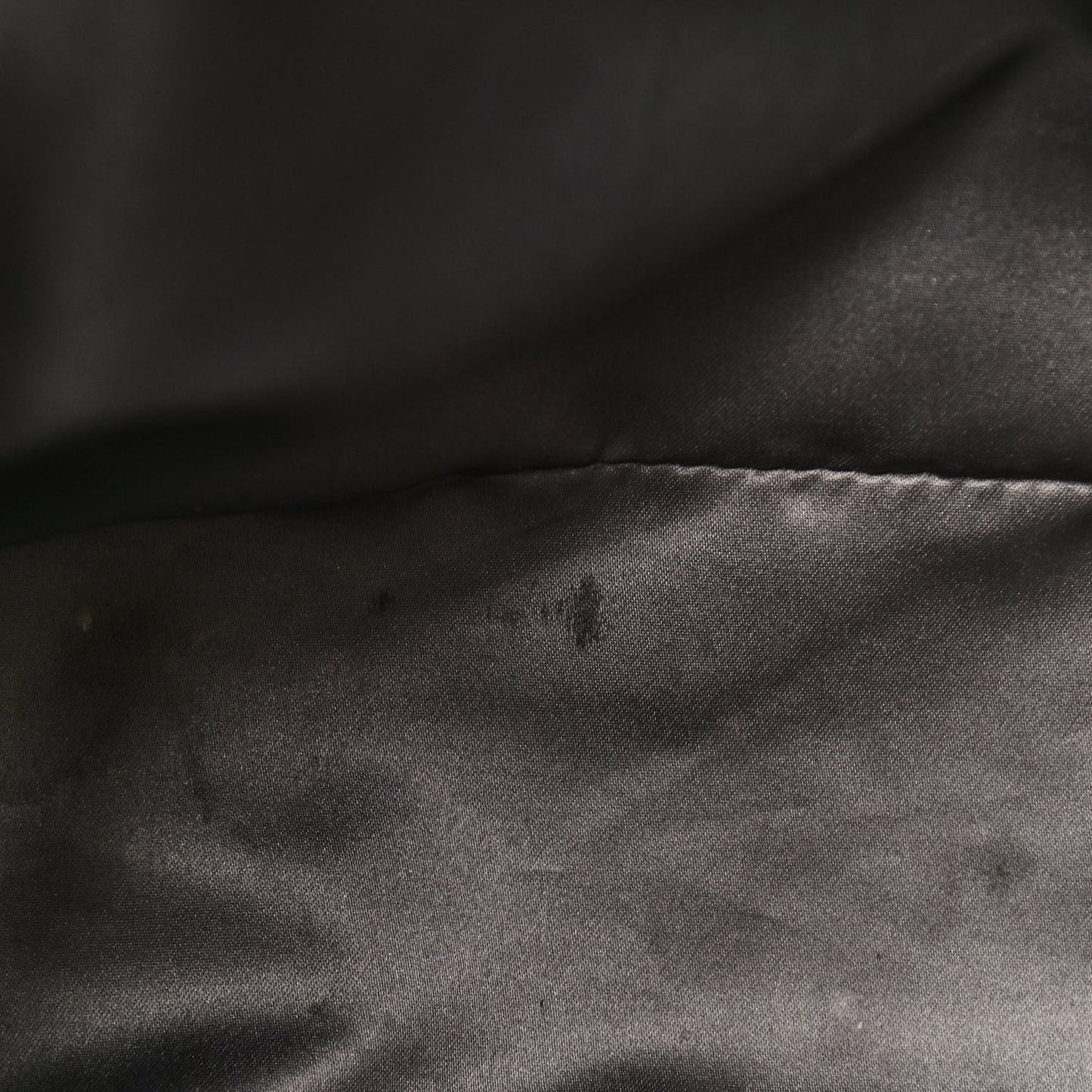 Crinkled Coated Canvas Le Marais Large Tote Black