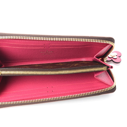 Louis Vuitton Monogram Blooming Flowers Clemence Wallet 4 of 7