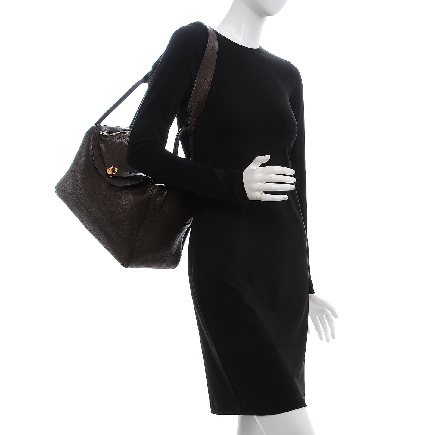 Taurillon Clemence Lindy 34 Chocolate