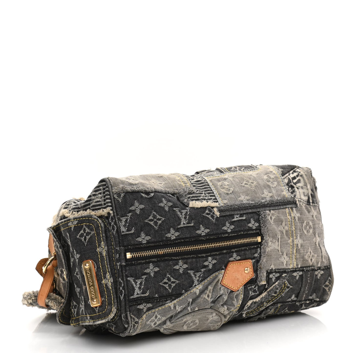 Denim Patchwork Speedy 30 Grey