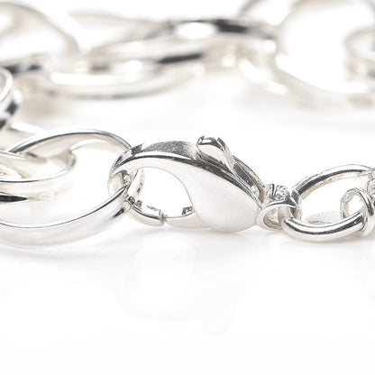 Tiffany Sterling Silver 1837 Interlocking Circles Bracelet 4 of 7
