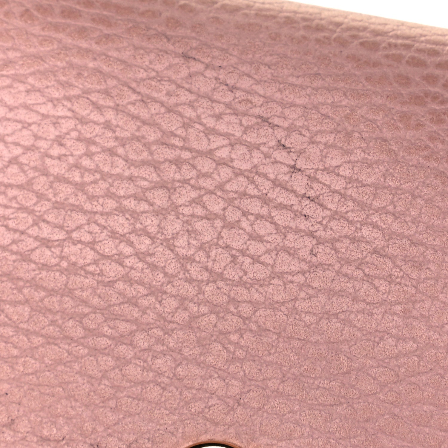 Gucci Dollar Calfskin GG Marmont Card Case Perfect Pink 9 of 10