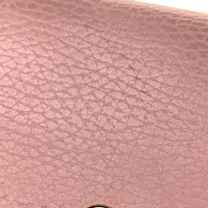 Gucci Dollar Calfskin GG Marmont Card Case Perfect Pink 9 of 10