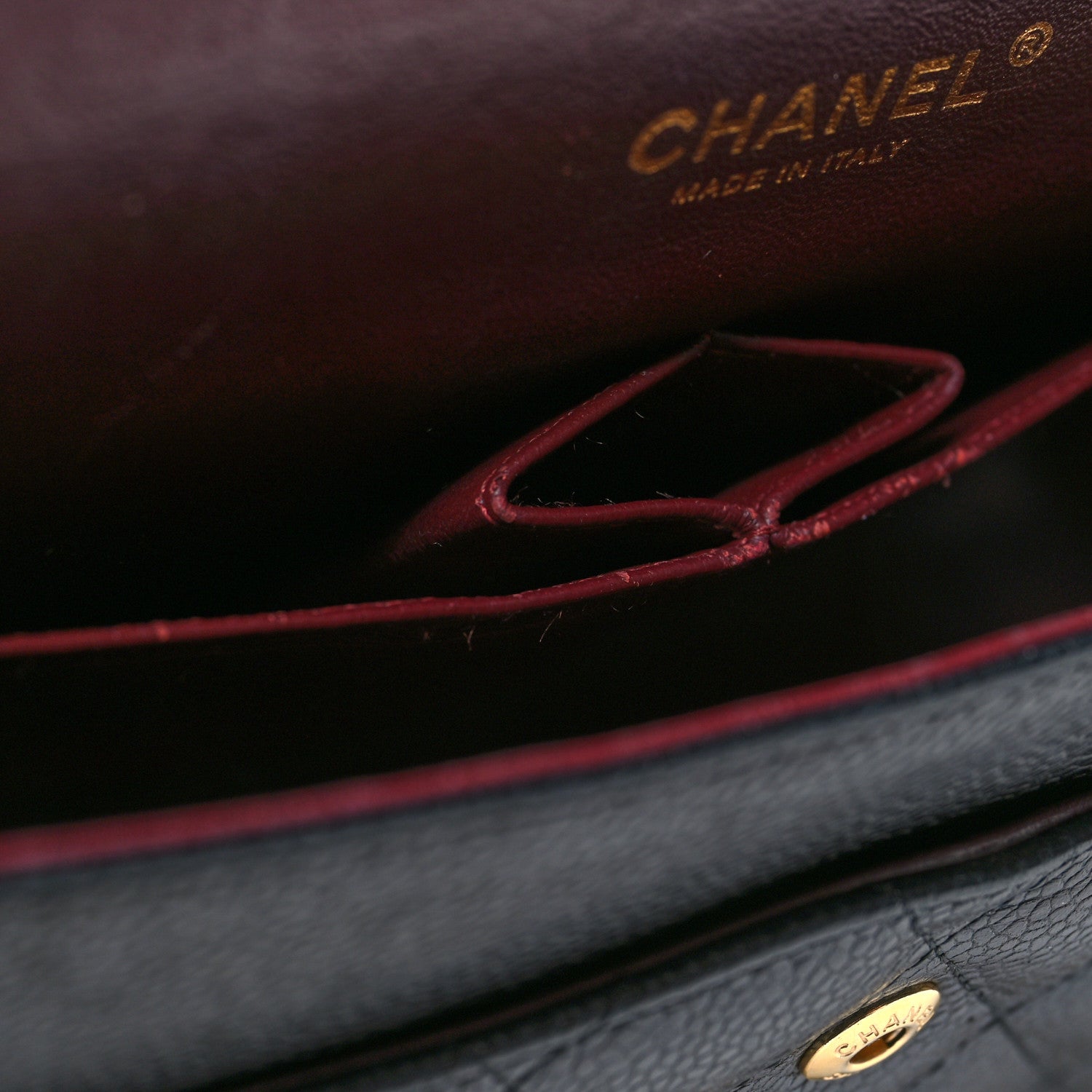Chanel Caviar Quilted Jumbo Double Flap Black 15 of 16