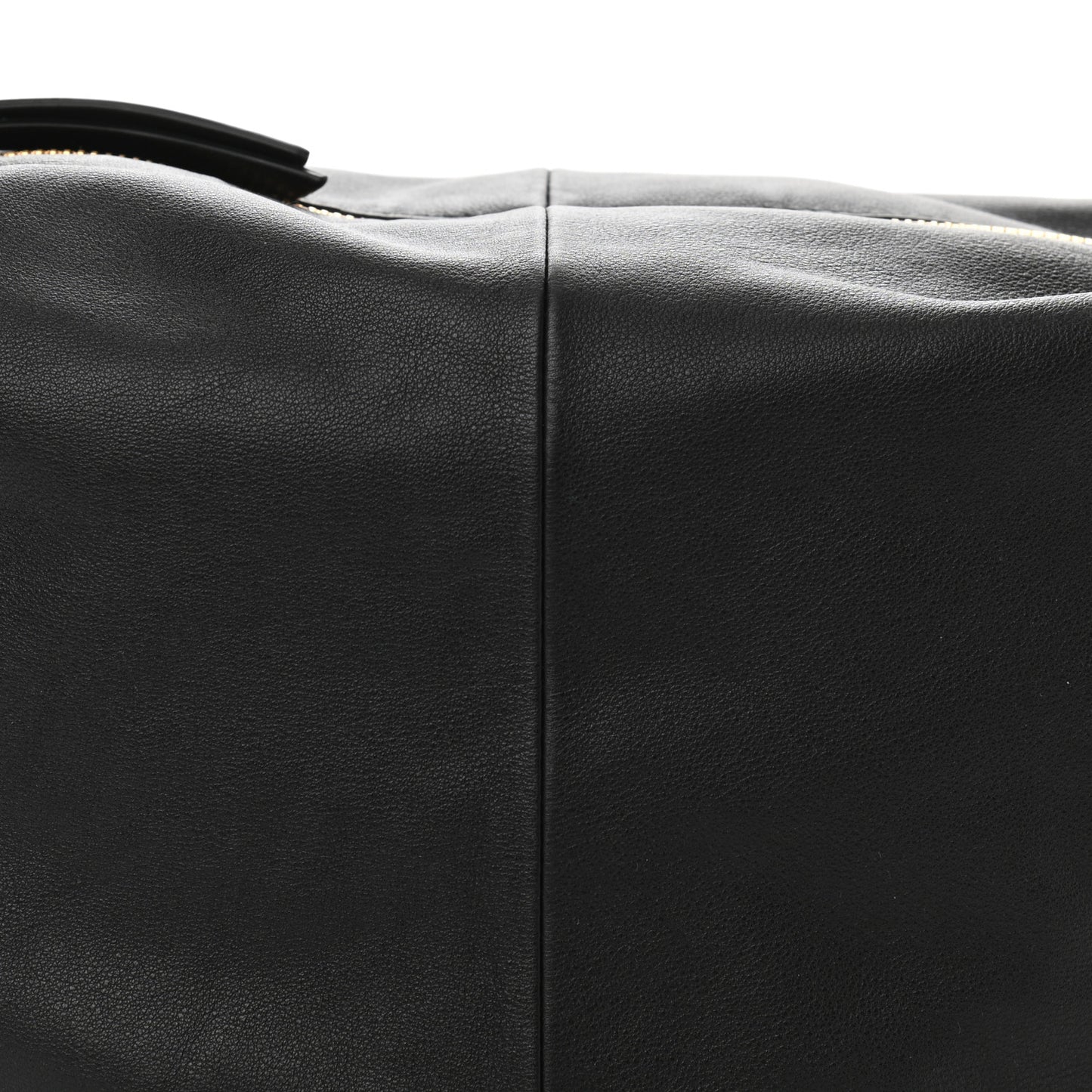 Calfskin Teen Double Knot Hobo Black