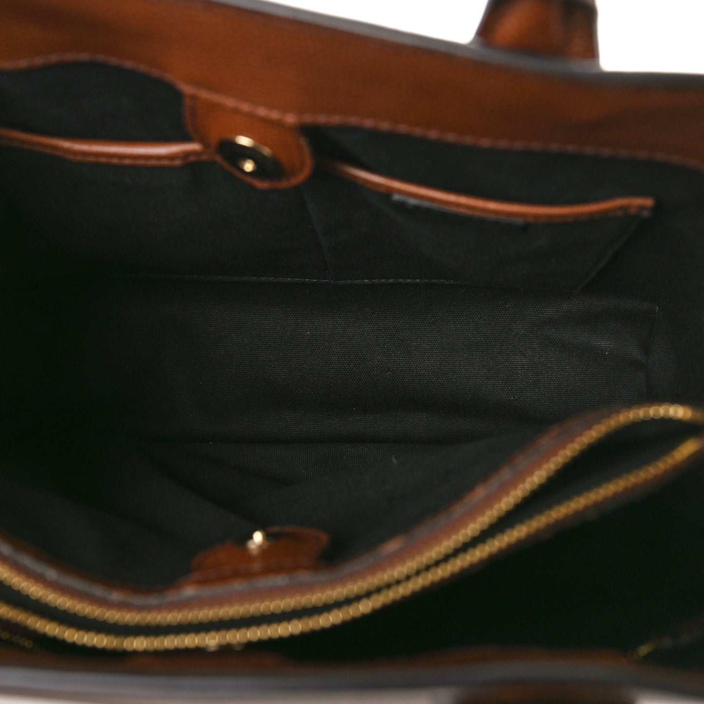 Grainy Calfskin House Check Large Banner Tote Tan