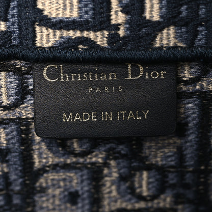 Christian Dior Oblique Medium Book Tote Blue Multicolor 6 of 12