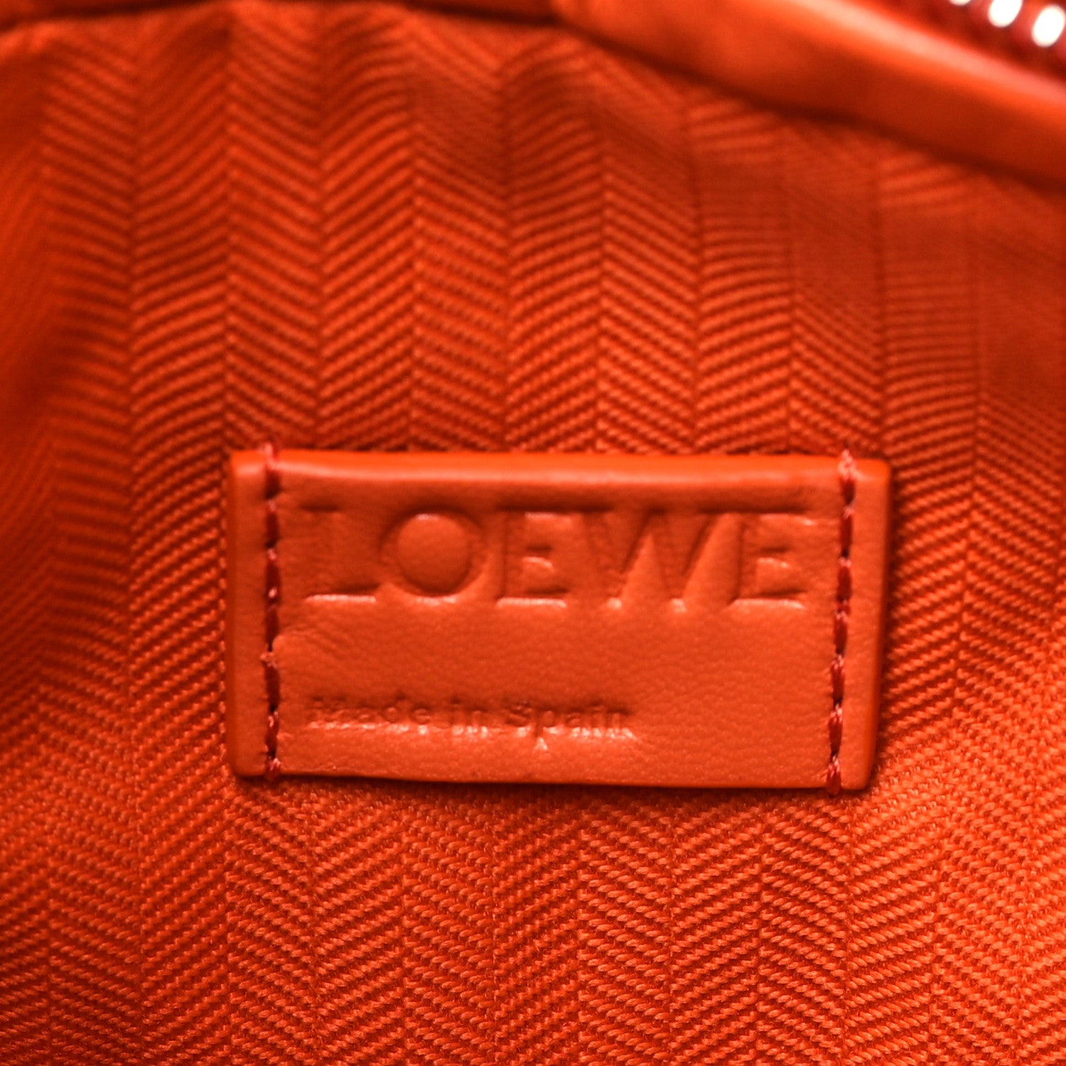 Loewe Nappa Puffer Puzzle Hobo Orange 6 of 8