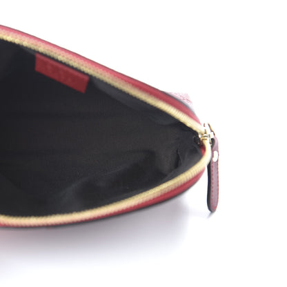 Gucci Microguccissima GG Cosmetic Case Red 5 of 11