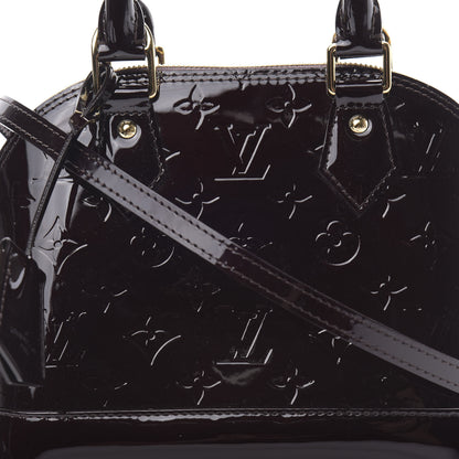 Louis Vuitton Vernis Alma BB Amarante 7 of 9