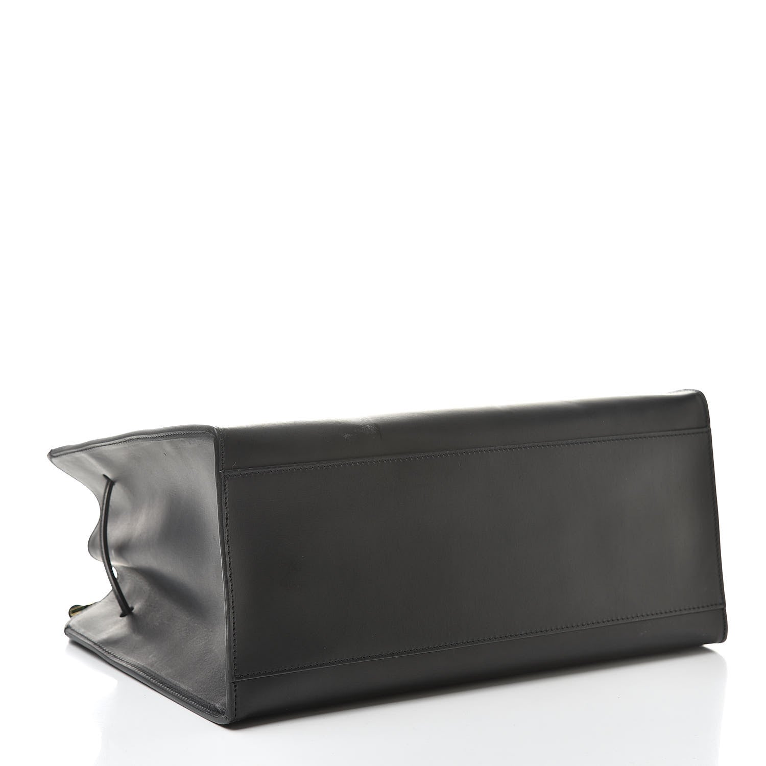 Mansur Gavriel Vegetable Tanned Calfskin Sun Bag Black 4 of 13