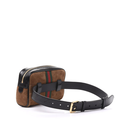 Gucci Suede Small Ophidia Belt Bag 75 30 Brown 2 of 8