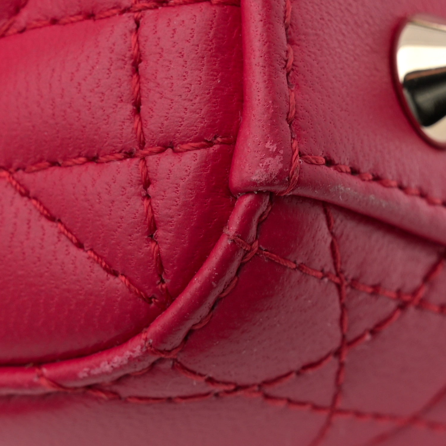 Christian Dior Lambskin Cannage Small My ABCDior Lady Dior Fuchsia 11 of 12