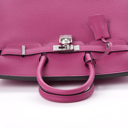 Hermes Togo Birkin 25 Rose Pourpre 34 of 37