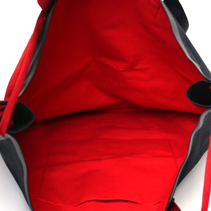 Christian Louboutin Braided Canvas Cabalace Shopper Tote Black 5 of 13