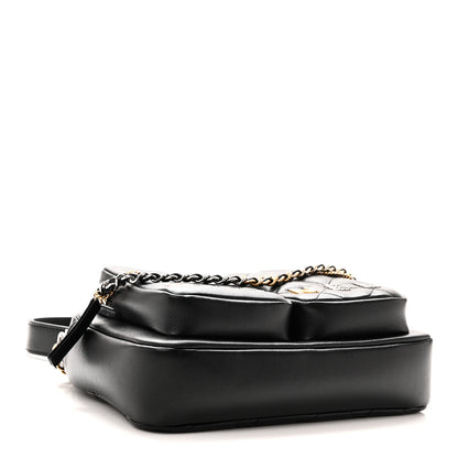 Chanel Calfskin Quilted Large Camera Case Black Black 4 of 10