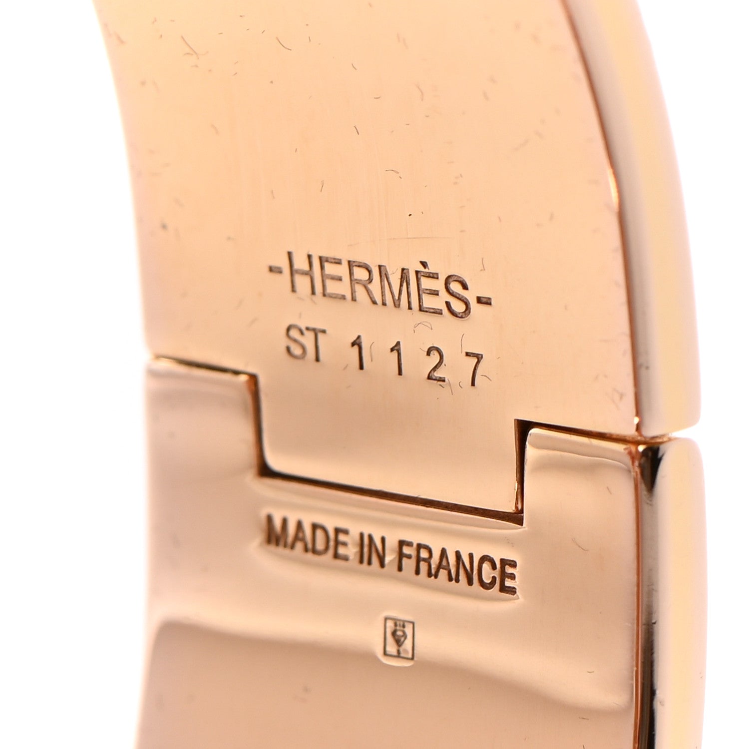 Hermes Enamel Wide Clic Clac H Bracelet PM Black 4 of 6