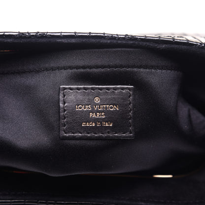 Louis Vuitton Suede Monogram Motard Afterdark Clutch Black 8 of 12