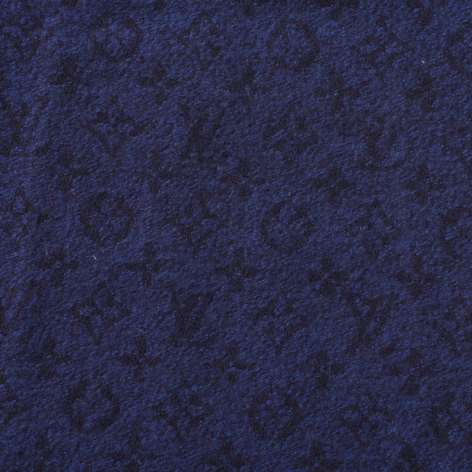 Louis Vuitton Wool Monogram Classic Scarf Navy 4 of 5