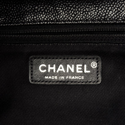 Chanel Caviar Quilted Jumbo Mademoiselle Flap Black 8 of 14