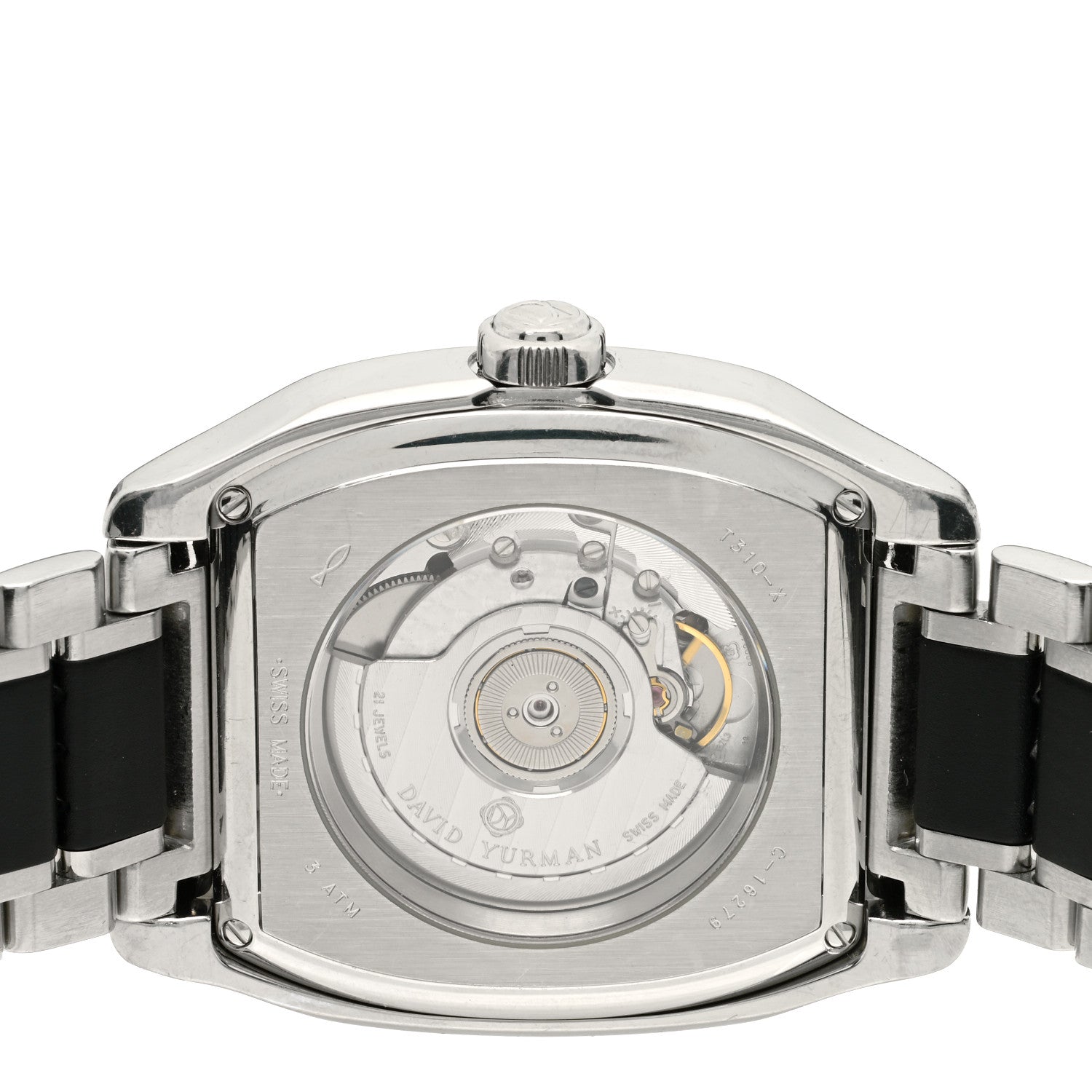 David Yurman PVD Stainless Steel 41mm Belmont Automatic Watch Black 4 of 4