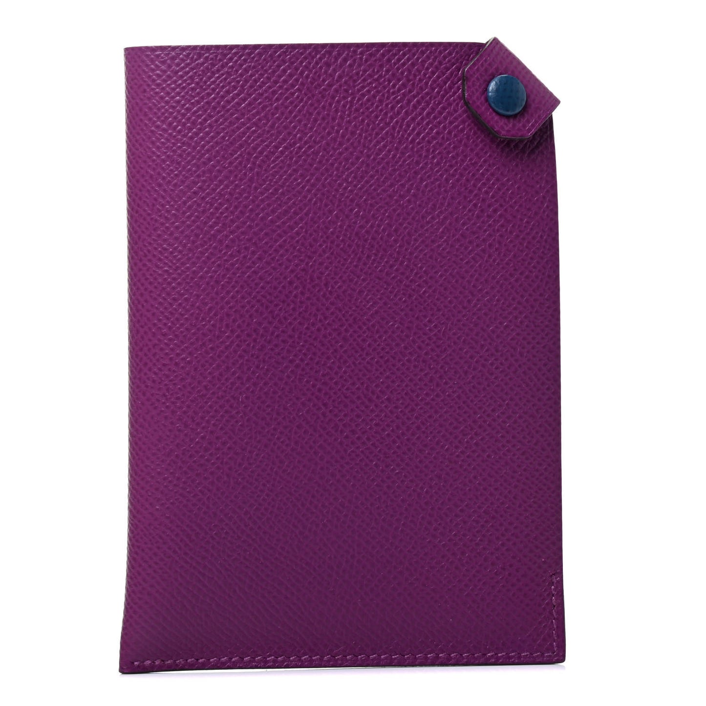 Epsom Tarmac Dot PM Passport Holder Anemone Deep Blue