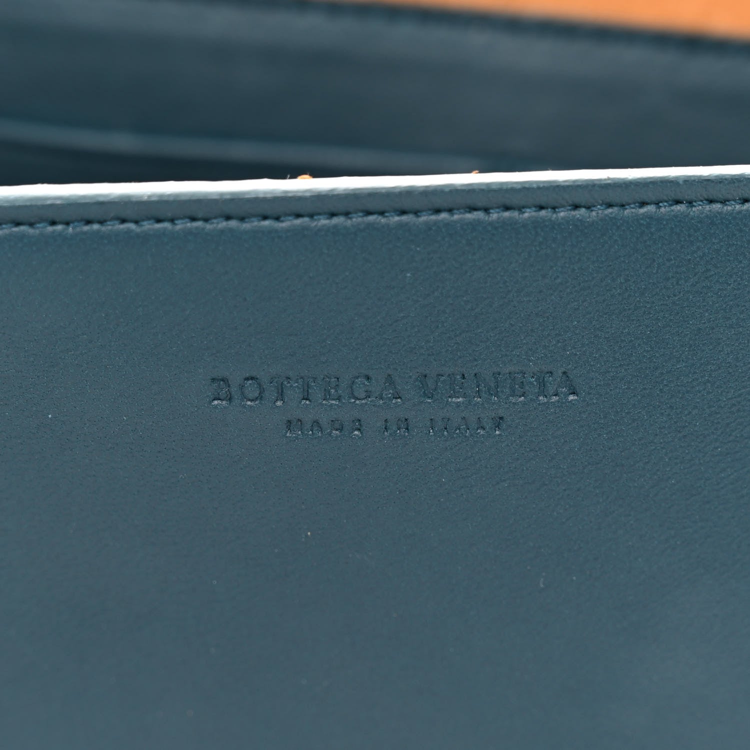 Bottega Veneta Lambskin Maxi Intrecciato Mini Cassette Crossbody Bag Petrol Blue 6 of 11
