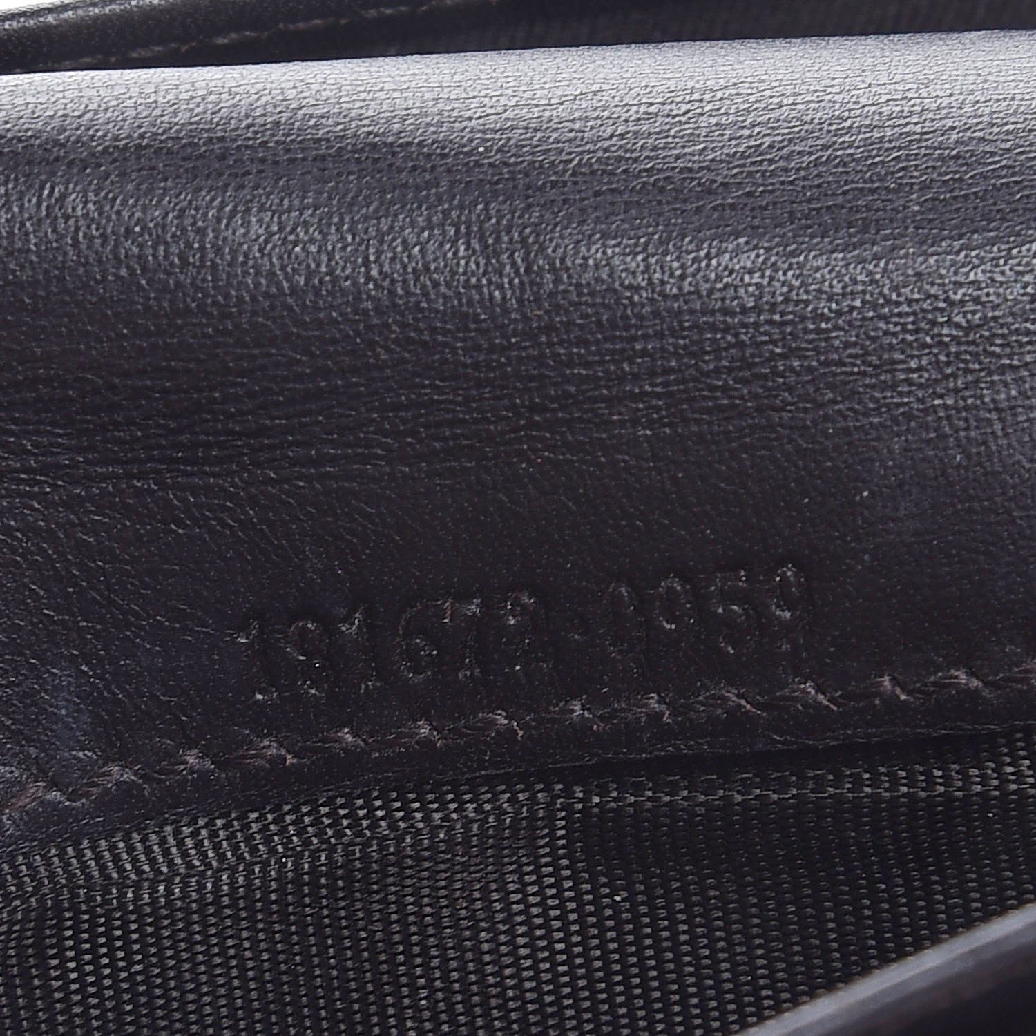 Gucci Monogram Calfskin Ladies Web Continental Wallet Beige Ebony Cocoa 7 of 7