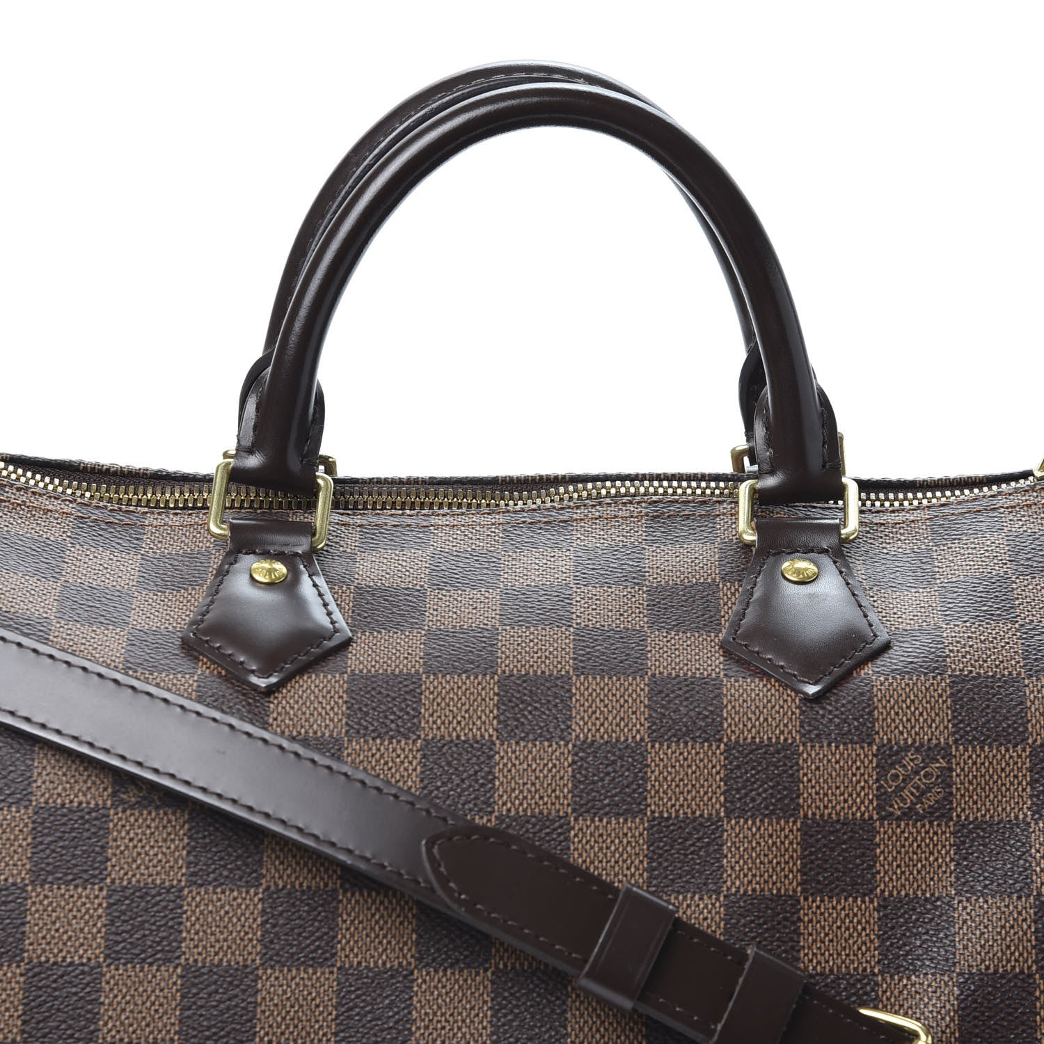 Louis Vuitton Damier Ebene Speedy Bandouliere 30 7 of 8