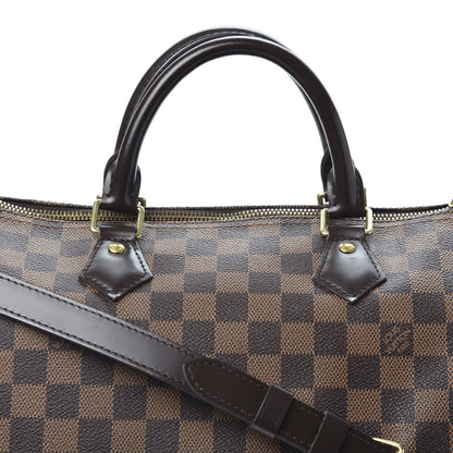Louis Vuitton Damier Ebene Speedy Bandouliere 30 7 of 8